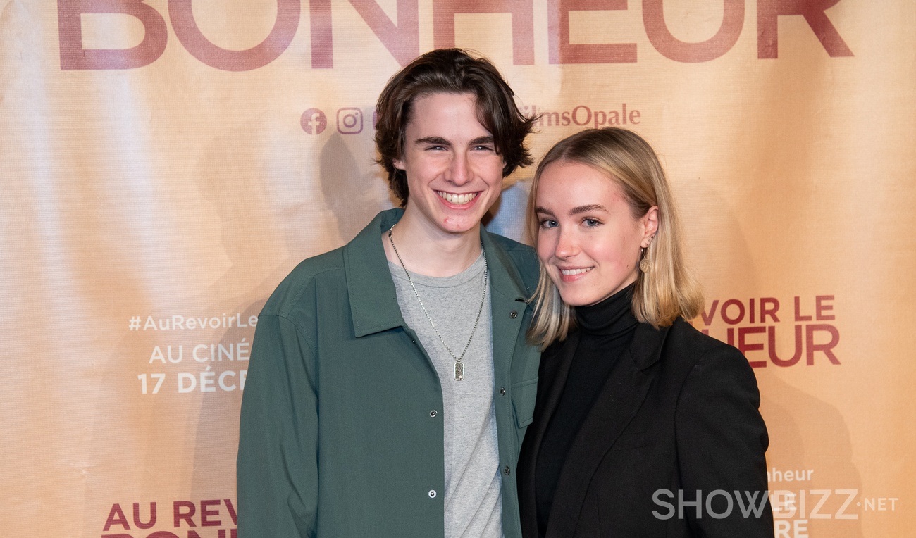 Tapis rouge du film Au revoir le bonheur