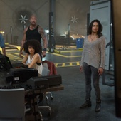Une scène du film <em>The Fate of the Furious</em>