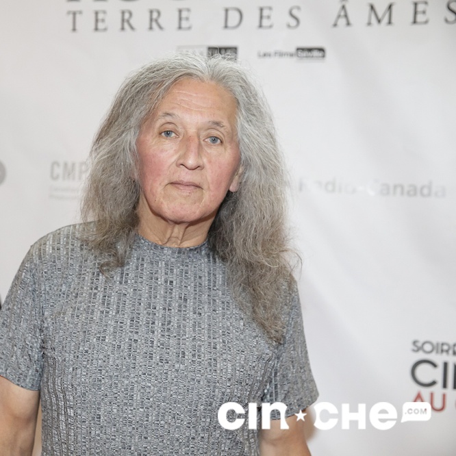 Sur le tapis rouge du film <em>Hochelaga, Terre des âmes</em>