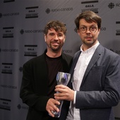 Dans la salle de presse du Gala Québec Cinéma 2019