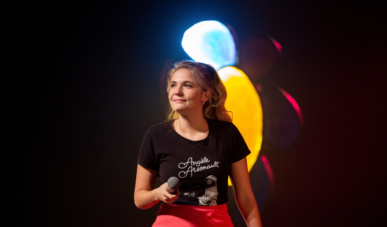 Première du spectacle de Rosalie Vaillancourt à Québec