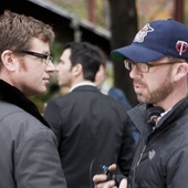 Sur le plateau du film <em>Devil</em>