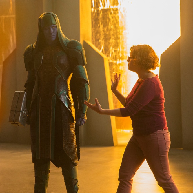 Une scène du film <em>Captain Marvel</em>