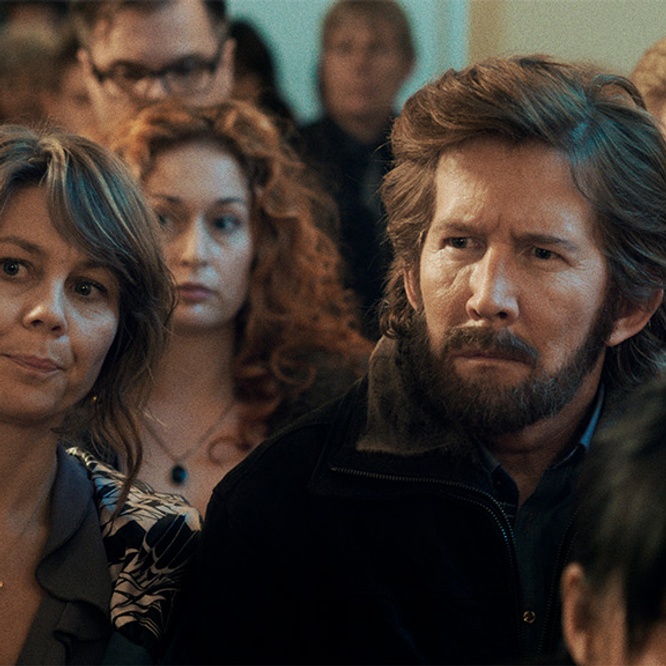 Une scène du film <em>La chasse</em>