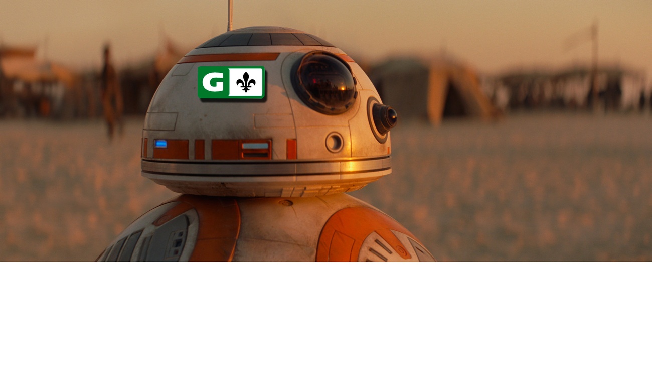Visa Général au Québec pour Star Wars: The Force Awakens