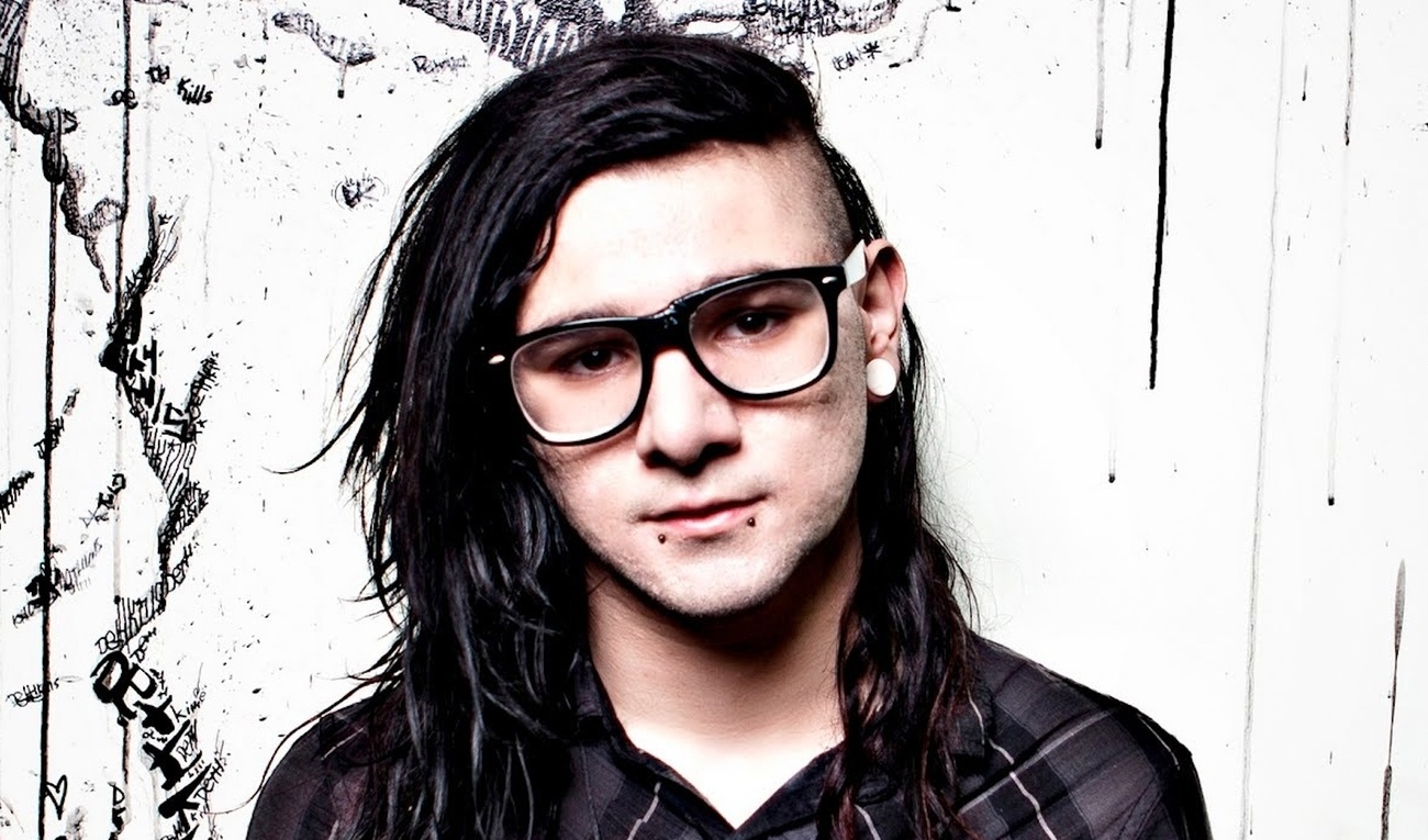 Skrillex au concert de Britney Spears