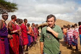 Sur le plateau du film Un plan parfait