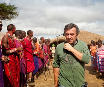 Sur le plateau du film Un plan parfait