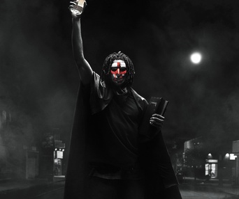 Affiche du film La première purge