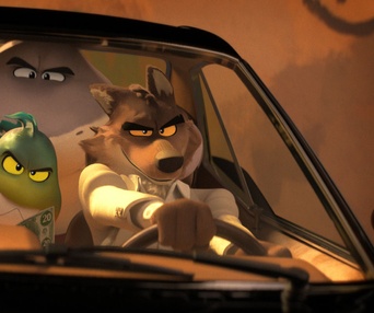 Une scène du film The Bad Guys