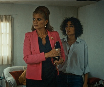 Une scène du film Un divan à Tunis