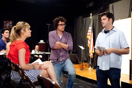 Sur le plateau du film 21 Jump Street