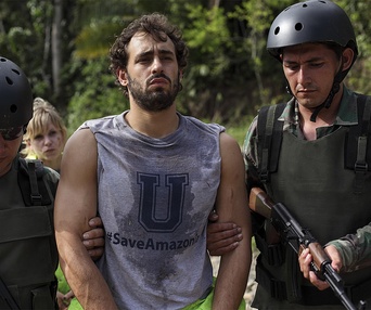 Une scène du film The Green Inferno