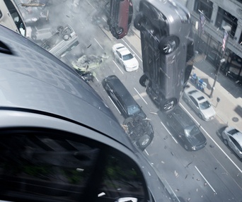 Une scène du film The Fate of the Furious