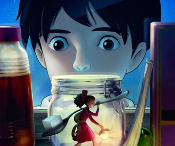 Affiche du film Arrietty, le petit monde des chapardeurs