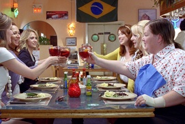 Une scène du film Bridesmaids