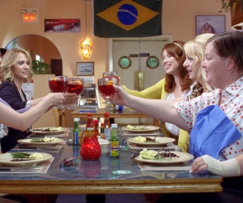 Une scène du film Bridesmaids