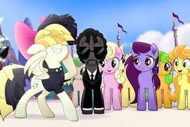 Une scène du film My Little Pony: The Movie Une scène du film My Little Pony: The Movie