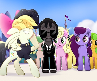 Une scène du film My Little Pony: The Movie