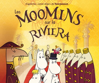 Affiche du film Les Moomins sur la Riviera