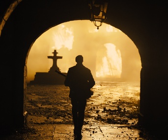 Une scène du film 1917