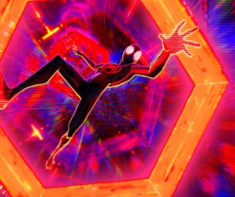 Une scène du film Spider-Man: Across the Spider-Verse