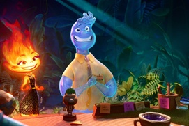 Une scène du film Elemental Une scène du film Elemental