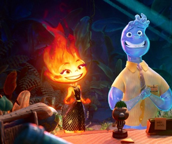 Une scène du film Elemental