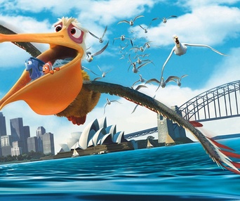 Une scène du film Finding Nemo