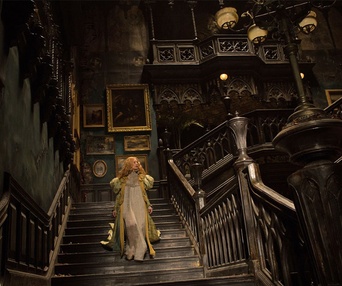 Une scène du film Crimson Peak