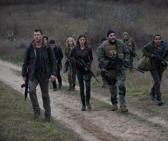 Une scène du film Red Dawn