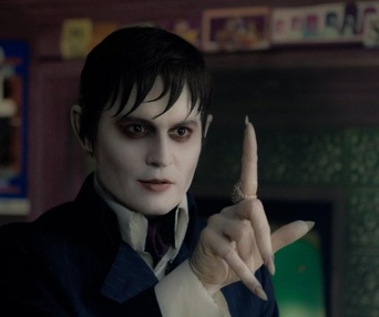 Une scène du film Dark Shadows