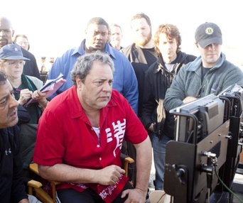 Sur le plateau du film Middle Men