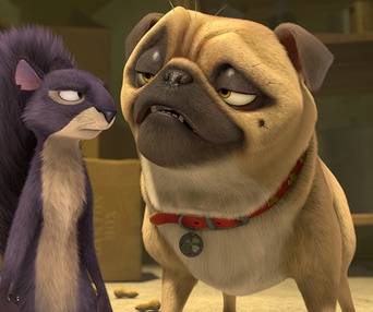 Une scène du film The Nut Job