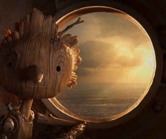 Une scène du film Guillermo del Toro's Pinocchio