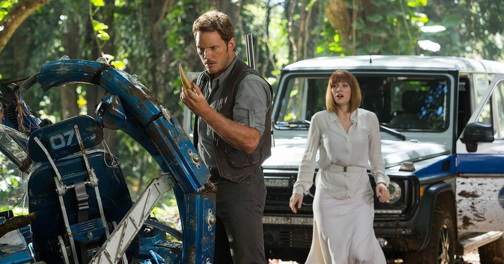Une scène du film Jurassic World