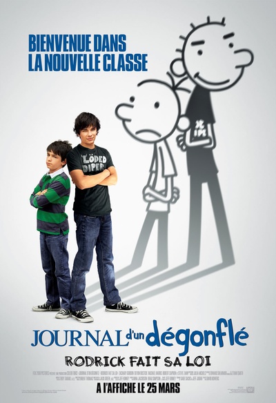 Affiche du film Le journal d'un dégonflé : Rodrick fait sa loi