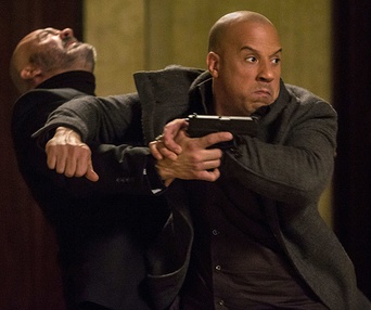 Une scène du film The Last Witch Hunter