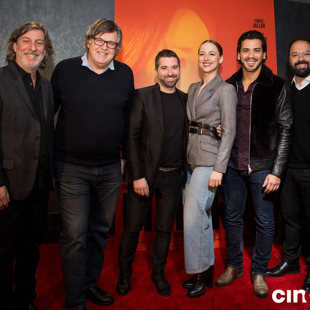 Sur le tapis rouge du film Malek