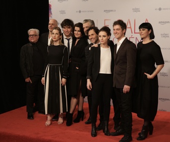 Sur le tapis rouge de Gala du cinéma Québécois