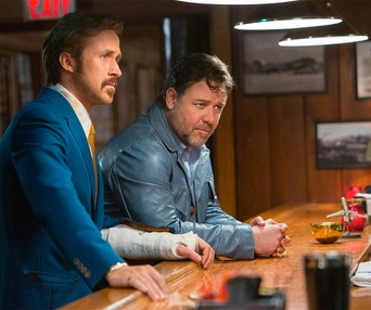 Une scène du film The Nice Guys