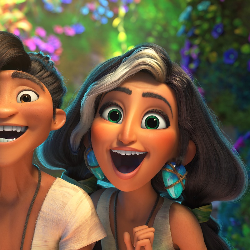 Une scène du film The Croods: A New Age