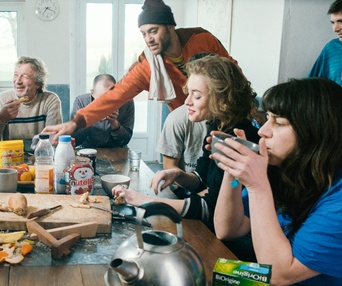 Une scène du film Nos vies formidables