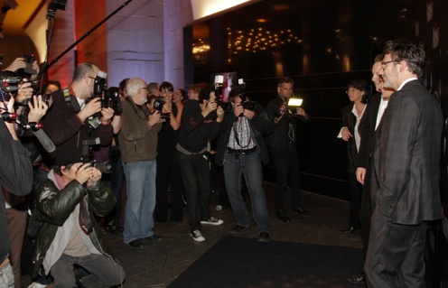 Sur le tapis rouge de The Artist