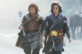 Une scène du film The Man with the Iron Fists