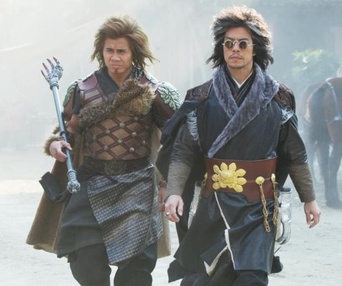 Une scène du film The Man with the Iron Fists