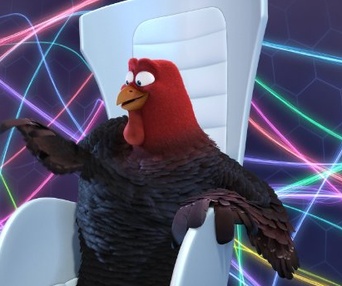 Une scène du film Free Birds
