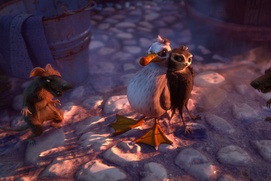 Une scène du film Manou the Swift