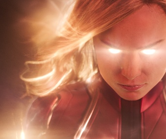 Une scène du film Captain Marvel