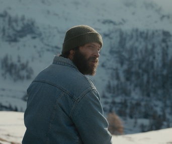Une scène du film The Eight Mountains